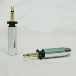 2 adet/çift Mini 3.5mm Mono fiş altın kaplama 1/8 "<span class=keywords><strong>Final</strong></span> SONOROUS IV VI <span class=keywords><strong>VIII</strong></span> X için 2 direkleri - Product Image 1