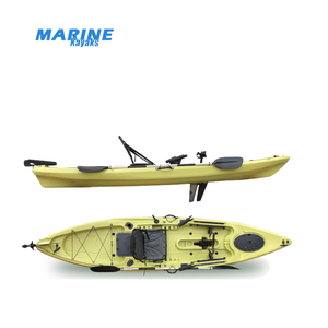 Canoë en plastique PEBDL à poser sur le dessus Kayak de pêche à pédales à rabat pour sports nautiques à vendre - Product Image 1