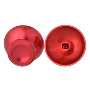 EXtremeRate <b>Red</b> Metal Aluminum Thumbsticks for <b>Xbox</b> One <b>Controller</b> - Replacement Analog Stick Caps - Product Image 3