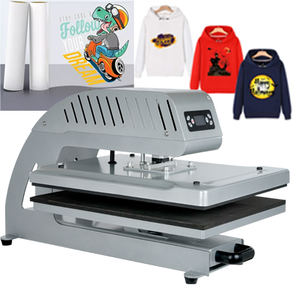 Thương Mại Cấp Chuyên Nghiệp T Shirt Thăng Hoa In Ấn Nhiệt Báo Chí Điện Tự Động Chuyển Nhiệt Máy - Product Image 4