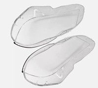 Lentille de Cache Phare Avant en PC Transparent de Haute Qualité pour Mercedes Benz W204 2011-2013