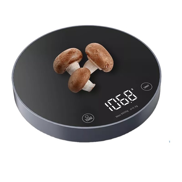 High Accurate Multi-function 5KG Max G/ml/oz Battery Powered Smart Electronic Food Kitchen Scale for Cooking