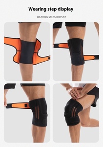 Tappetino in Gel rotula da uomo supporto per Tennis da basket Gli stabilizzatori laterali allevia il <span class=keywords><strong>dolore</strong></span> al <span class=keywords><strong>ginocchio</strong></span> supporta la protezione del menisco - Product Image 4