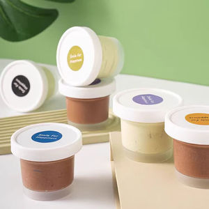 Contenant Mini-Gobelet en Plastique PP Jetable de Luxe 100 ml, Qualité Alimentaire, Givré <span class=keywords><strong>pour</strong></span> <span class=keywords><strong>Yaourt</strong></span>, <span class=keywords><strong>Crème</strong></span> Glacée, Gelée et Pouding - Product Image 3