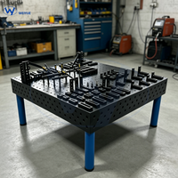 Plateforme de soudage 3D CNC directe d'usine 1000x800x200mm |   Plan de travail en acier avec règle laser pour le travail des métaux industriels
