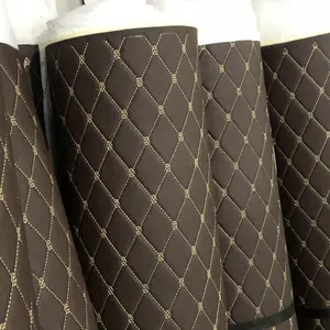 different thickness stitch design automotive interior textile 100% polyester fabric for car seat