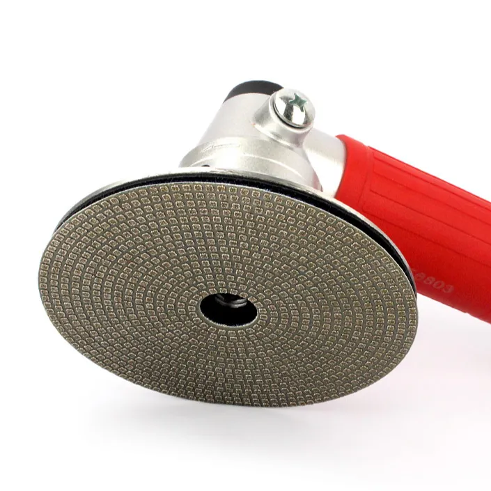 Electroplate Diamond Hand Polishing Pad for