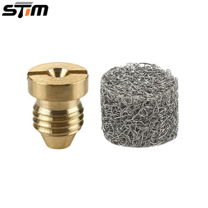 Boquilla generadora de espuma Stm con filtro de malla para pistola de agua de alta presión, piezas de repuesto con rosca de cobre, 20g, grado profesional - Product Image 1