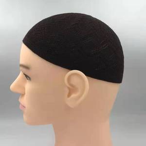 Gorro de Oración Islámico para Hombre, Gorro Étnico Musulmán de Ganchillo con Hilo Fino - Product Image 3