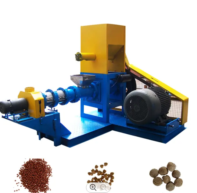Oem Commercial Animal Feed Pellet Making Machine Fish Floating Extruder For Sale Philippines Cat Dog Food Maker