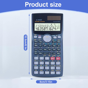 Calculatrice scientifique NOVISON pour étudiants avec fonction calendrier, alimentée par piles, fournitures scolaires de haute qualité pour les examens - Product Image 2