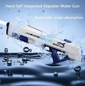 Auto Refill <span class=keywords><strong>Water</strong></span> Blaster Spritzpistole Elektrische Wasser pistole 400ML mit dynamischen Lichtern für erwachsene Kinder Sommers pielzeug - Product Image 4