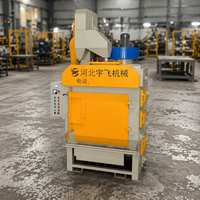 Machine de sablage à bande rotative Q32, moteur de nettoyage automatique, certifiée CE, abrator haute performance pour le nettoyage des surfaces métalliques
