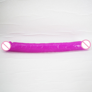 FAAK 43cm lesben sex spielzeug starke <span class=keywords><strong>dildo</strong></span> Schlange form künstliche penis kunststoff doppel <span class=keywords><strong>dildo</strong></span> für weibliche - Product Image 4