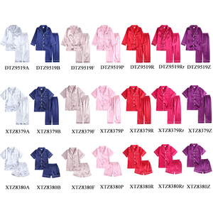 Детская атласная пижама с длинным рукавом - Product Image 5