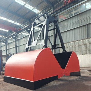 Godet de dragage efficace pour la construction et la pêche, en acier Q345, compatible avec les excavatrices de 1 à 50 tonnes, ouverture de mâchoire de 880 mm, moteur principal - Product Image 6