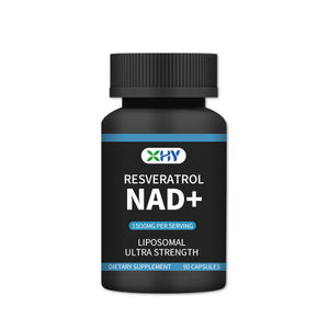 OEM/ODM Label pribadi Nad + kapsul Resveratrol suplemen makanan Nad + kapsul untuk dukungan anti-penuaan - Product Image 1