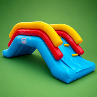 Jouets aquatiques gonflables, petit toboggan pour enfants, piscine pour adultes, château gonflable, toboggan triangulaire, escalade iceberg