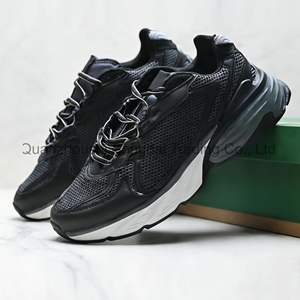 Chaussures de sport décontractées de haute qualité avec logo personnalisé, style running et walking, en cuir, pour hommes et femmes. - Product Image 2
