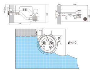 Jet Swim <span class=keywords><strong>2000</strong></span> contatore <span class=keywords><strong>Piscina</strong></span> controcorrente <span class=keywords><strong>Piscina</strong></span> Swim Jet - Product Image 5
