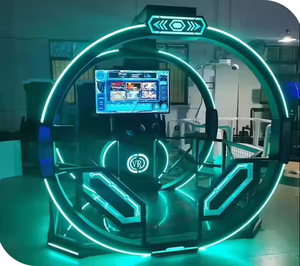 Console de jeu de réalité virtuelle 9D, plateforme d'exploration VR intérieure éducative pour écoles, espace de marche en réalité virtuelle, structure métallique innovante - Product Image 2