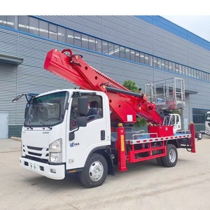 Mobile Truck Mounted Lift Aerial Work <b>Platform</b> <b>Ladder</b> Lift Truck 30m High Lifting <b>Platform</b> Truck for Sale - Product Image 1