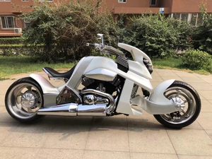 Motocicleta Retro Pesada de Estilo Tiranosaurio Importada, para Motor de Dos Cilindros 883 Refrigerado por Agua, X48 Prince Cruiser - Product Image 1