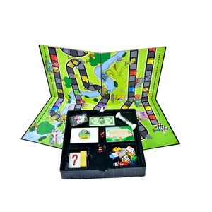 Fabricante personalizado papel impreso Monopoli juego de cartas Juego De Mesas Mancala riesgo presente estrategia juegos de mesa para niños - Product Image 2