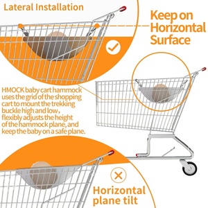 <span class=keywords><strong>Hamac</strong></span> multi-usage pour poussette de <span class=keywords><strong>bébé</strong></span> <span class=keywords><strong>hamac</strong></span> léger et portable pour <span class=keywords><strong>bébé</strong></span> universel pour les chariots d'épicerie Wagon Poussettes - Product Image 5