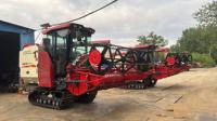 Ventes directes flambant neuf machines agricoles à châssis haut 2800mm longueur de travail LOVOL RG130EVO moissonneuse-batteuse à riz avec cabine