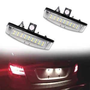 2x LED Number Plate License Light for Toyota Camry prius Previa Lexus IS300 IS200 RX330 GS430