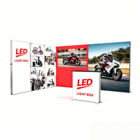 Stand de Exhibición con Iluminación de Esquina de 3x3m, Diseño de Venta Directa de Fábrica con Alta Relación Calidad-Precio para Ferias Comerciales