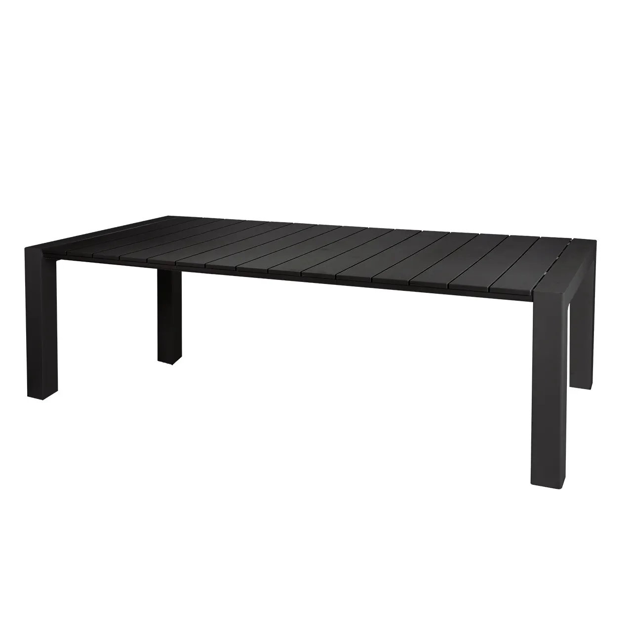 Vente directe d'usine ensemble de table à manger d'extérieur moderne à cadre en métal robuste pour mobilier d'extérieur HORECA ensembles de jardin en plastique