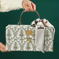 Bolsas de mano magnéticas con asa, accesorio de papel con diseño ergonómico