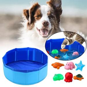 Baño y piscina plegable moderna <span class=keywords><strong>para</strong></span> perros y gatos, agua <span class=keywords><strong>de</strong></span> peces, juego automático sin fin, juguete interactivo <span class=keywords><strong>para</strong></span> <span class=keywords><strong>limpieza</strong></span> <span class=keywords><strong>de</strong></span> mascotas, lavabo <span class=keywords><strong>de</strong></span> agua - Product Image 4