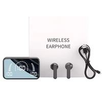Écouteurs sans fil étanches pour 5.3 Headset, réduction intelligente du bruit, commande tactile, grand écran LED numérique, écouteurs JL