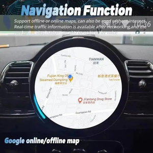 หน้าจอ 11.9 นิ้ว สำหรับ BMW Mini One F55 Cooper F56 Clubman F54 ปี 2014-2020 เครื่องเล่นมัลติมีเดีย Android GPS Navi พร้อม Carplay สเตอริโอในรถยนต์ - Product Image 2