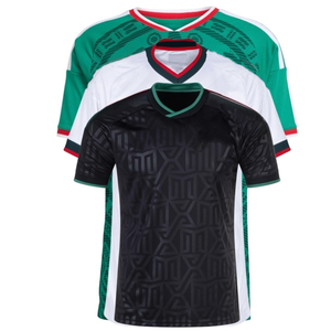 Maillot de football Haïti domicile, extérieur, troisième tenue, version fan, qualité supérieure, vente en gros d'usine, personnalisable pour hommes, Coupe du Monde 2026 - Product Image 4