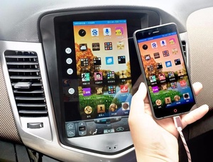 Pa 10.4 "Android 9.0 Màn hình thẳng đứng Car GPS navigation cho Chevrolet Cruze 2009- 2015 Tesla đài phát thanh - Product Image 4