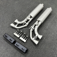 Système d'échappement avec silencieux pour Mercedes-Benz AMG G63 V8 W464, tuyau d'échappement CatBack en titane à soupape contrôlée d'origine, embout de 1,2 mm