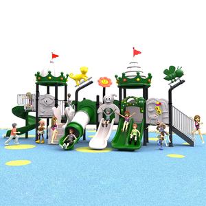 Equipo de juegos comercial para niños, toboganes de plástico para exteriores, parque de atracciones - Product Image 1