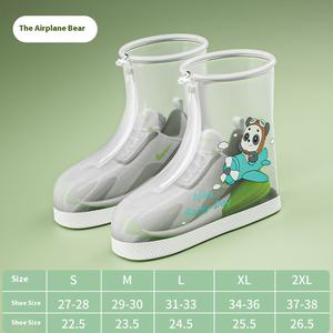 Botas <span class=keywords><strong>de</strong></span> Lluvia Impermeables con Parte Superior <span class=keywords><strong>de</strong></span> PVC Antideslizante y Reforzada, Resistentes al Desgaste, con Diseño <span class=keywords><strong>de</strong></span> Dinosaurio, <span class=keywords><strong>de</strong></span> Tubo Medio-Alto para Niños y Niñas <span class=keywords><strong>de</strong></span> Primaria - Product Image 6