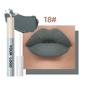 Brillo de labios personalizado fábrica de maquillaje OEM cosméticos Halloween azul impermeable mate brillo de labios Etiqueta Privada - Product Image 6