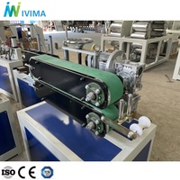 Manguera de Jardín Flexible de PVC y Línea de Extrusión de Tubería Reforzada con Fibra Trenzada, Motor de Engranajes con Control PLC de un Solo Tornillo