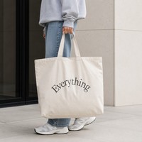 Sac fourre-tout en toile épaisse avec poche avant, grande capacité, réutilisable, en coton, pour femme, pour le shopping, les voyages, le travail, la plage, au quotidien
