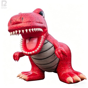 Tyrannosaurus Rex gonflable géant de 5 m avec logo personnalisé, <span class=keywords><strong>dinosaure</strong></span> gonflable LED lumineux pour parc à thème, décoration d'événements, défilé - Product Image 3