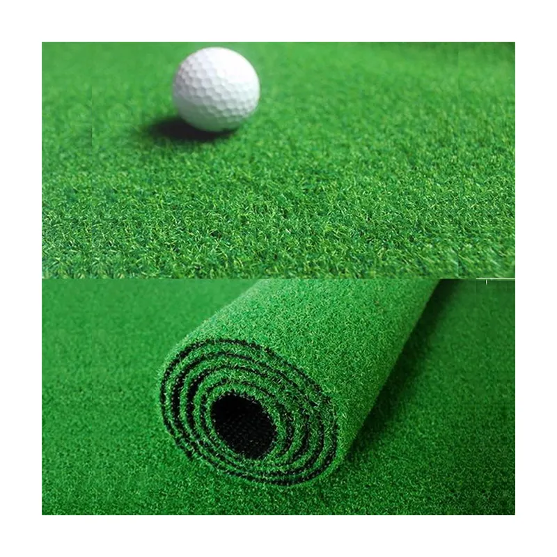 Tappeto erboso da golf personalizzato di alta qualità popolare che mette il tappeto erboso sintetico verde dell'erba artificiale