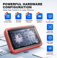 CG Official Store X431 Pros V 5,0 OBD2 Herramienta de escáner de diagnóstico de coche Lector de código de vehículo automotriz para inspección de automóviles