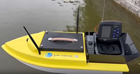 Sonar de détection de poissons d'usine Yuerlang S90, bateau à appâts sans balais à grande capacité, 12V haute puissance, GPS, retour automatique, plastique, charge utile 6kg