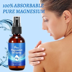 Aceite Esencial Puro de Magnesio de Alta Eficacia de Marca Privada, el Mejor Spray Corporal de Aceite de Magnesio Puro <span class=keywords><strong>para</strong></span> <span class=keywords><strong>Dormir</strong></span> y <span class=keywords><strong>para</strong></span> los Músculos - Product Image 3